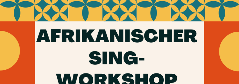 Afrikanischer Sing-Workshop