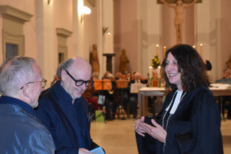 Prof. Huizing predigte in der Stadtkirche 